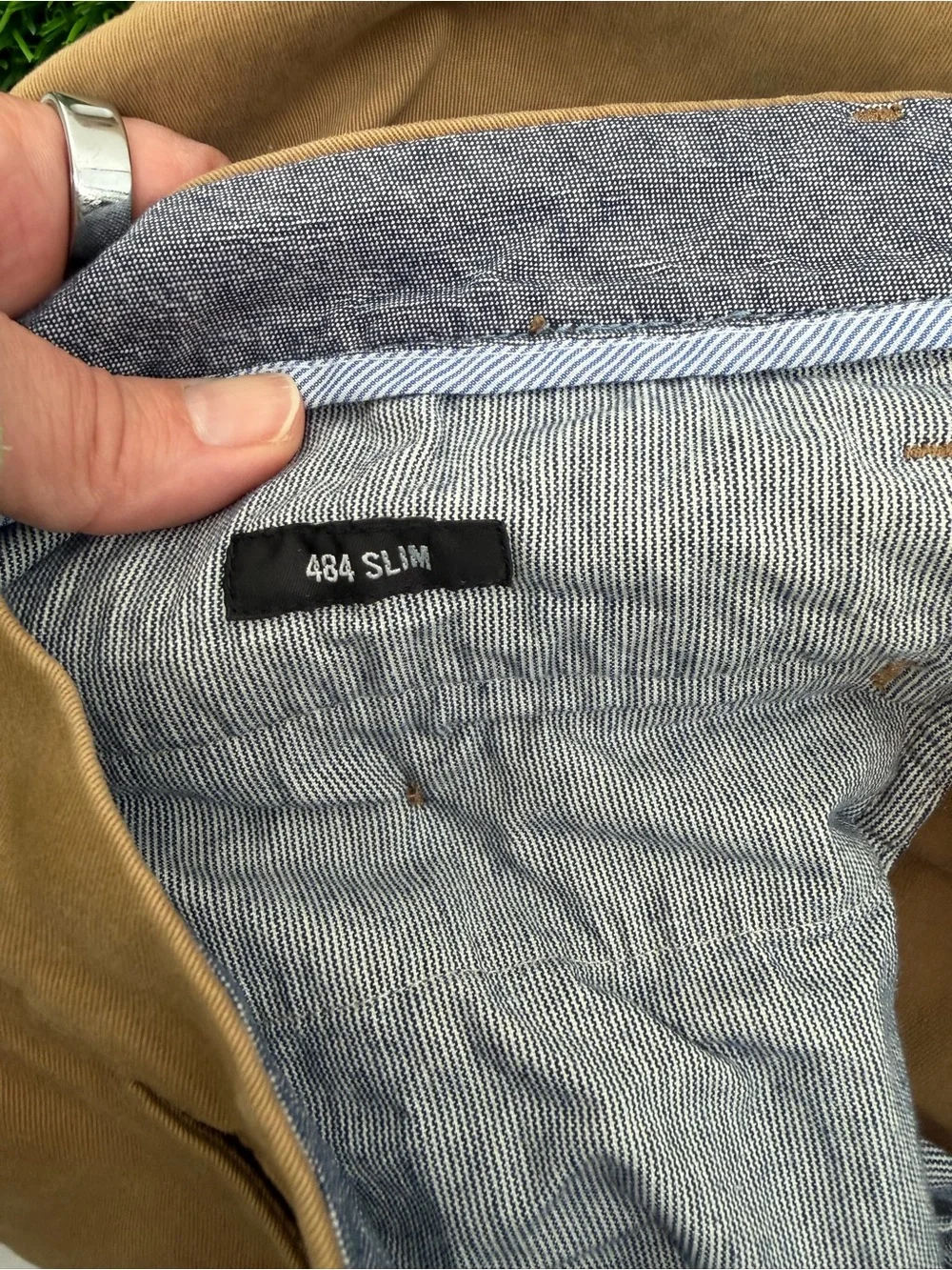 J. Crew Men's Slim Straight Jeans in Tan